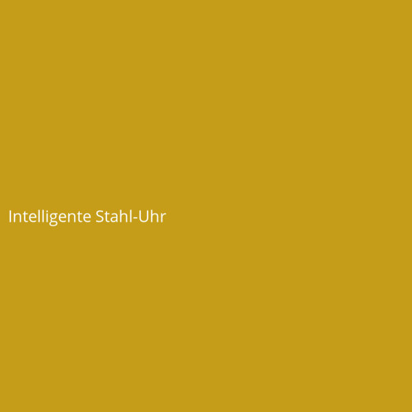 Intelligente Stahl-Uhr