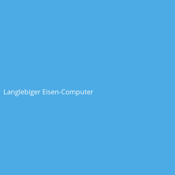 Langlebiger Eisen-Computer